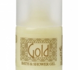 Cosmetics Gold Bath &amp; Shower gel 33ml üveg vegán-barát 220db/karton